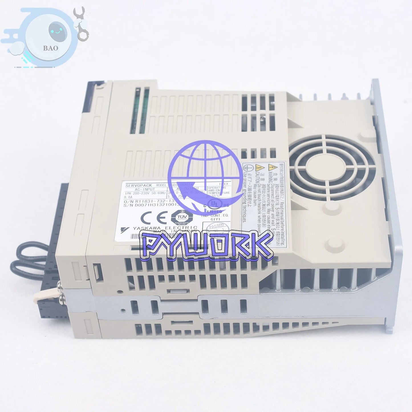 1PCS Yaskawa Servo Drive SGDS-08A01A