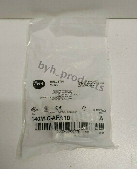140M C AFA10 Aux Block for Allen-Bradley 140MCAFA10 New Sealed 1PC - ALLEN-BRADLEY