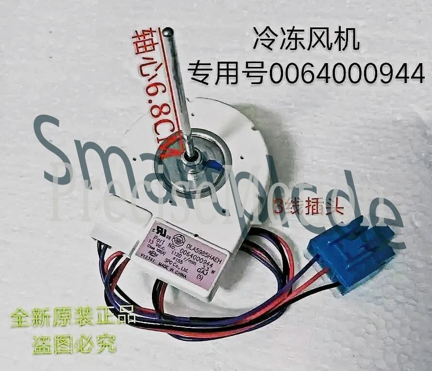 0064000944BCD-518WS539WT For Haier Freezer refrigerator DC fan motor DLA5985HAEH