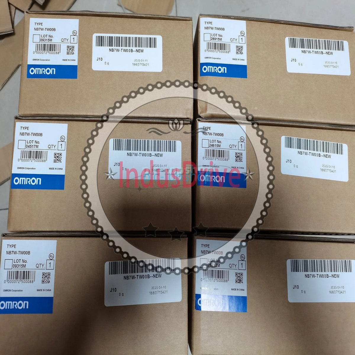 1PC OMRON NB7W-TW00B HMI 7" COLOR TFT LCD, 24VDC, TOUCH SCREEN PANEL PLC