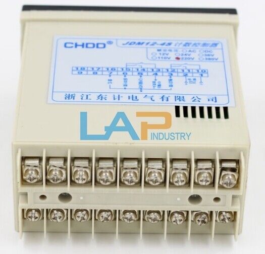 CHDD JDM12-4S Electronic Counting Controller AC220V - 1 Piece - CHDD