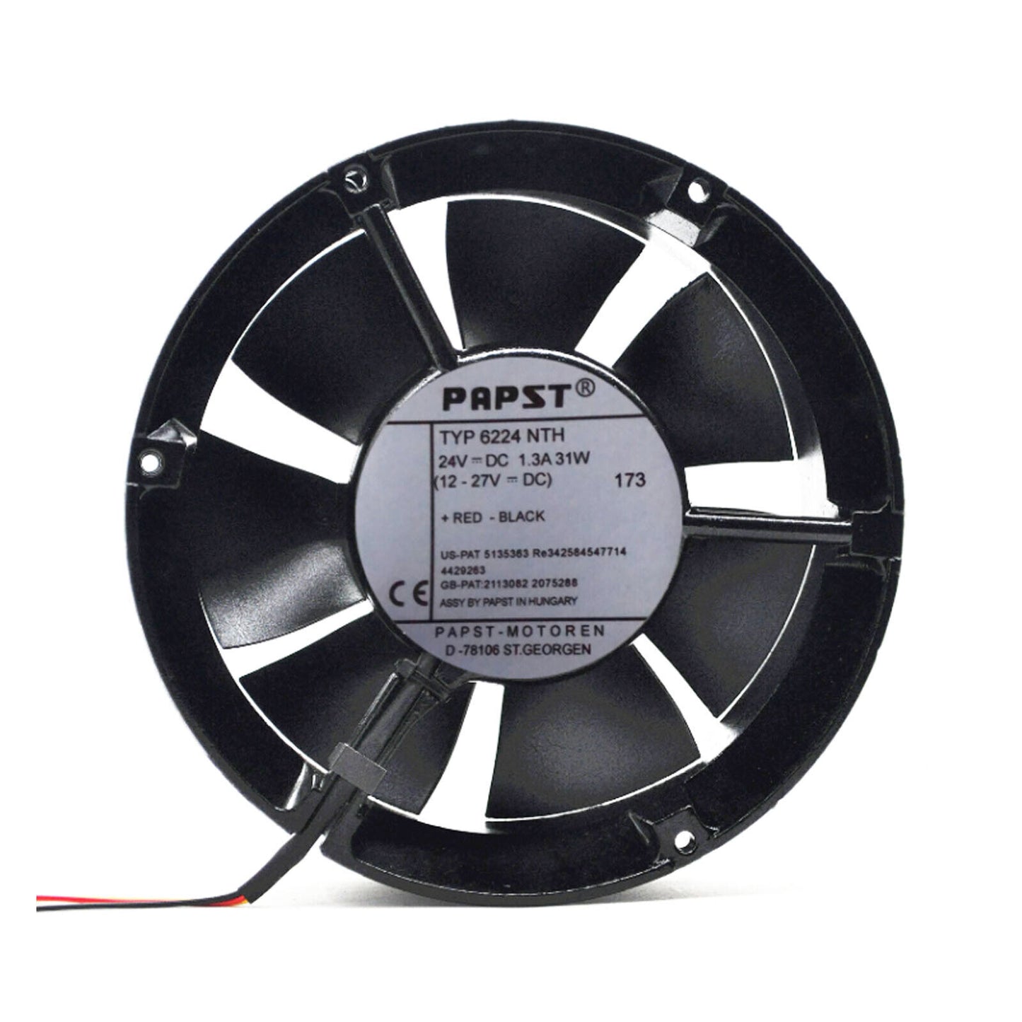 24V 1.3A 31W 172 *38MM Silent Cooling Fan - GBC