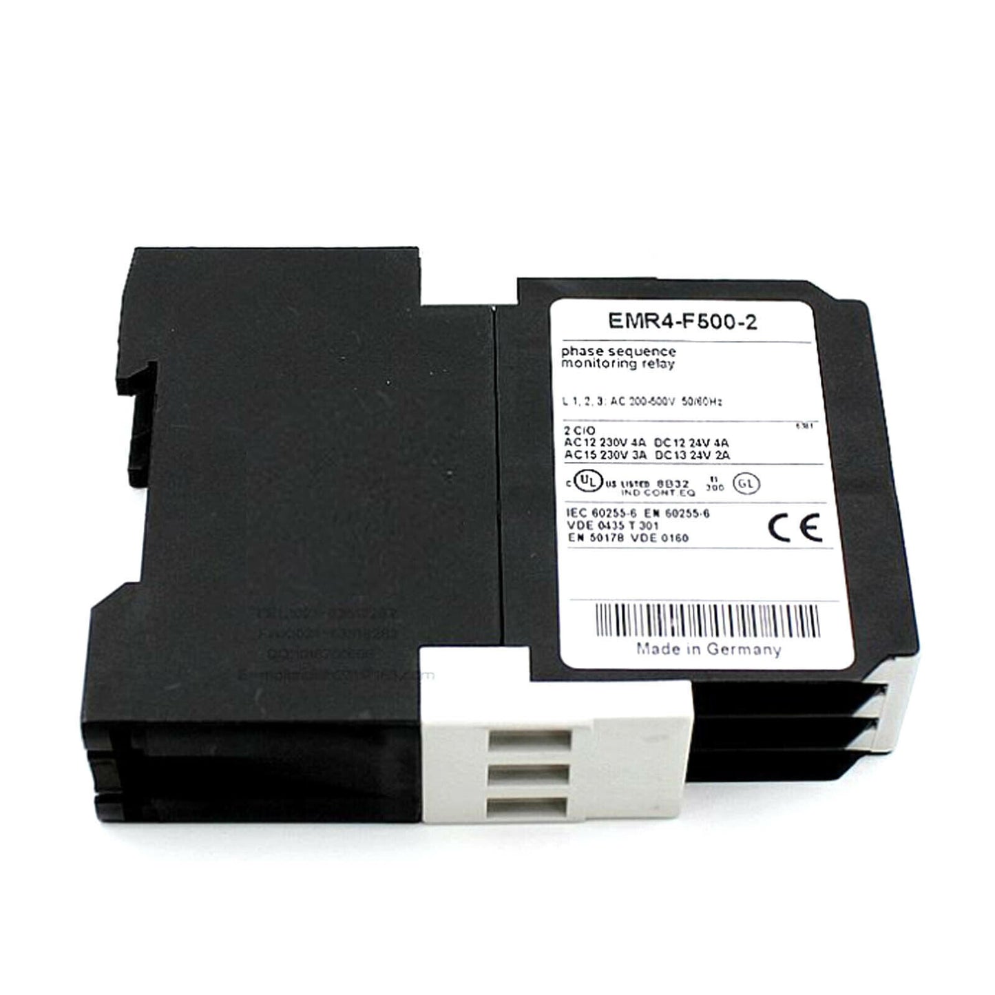 Eaton Moeller EMR4-F500-2 Phase Sequence Monitoring Relay - EATON MOELLER