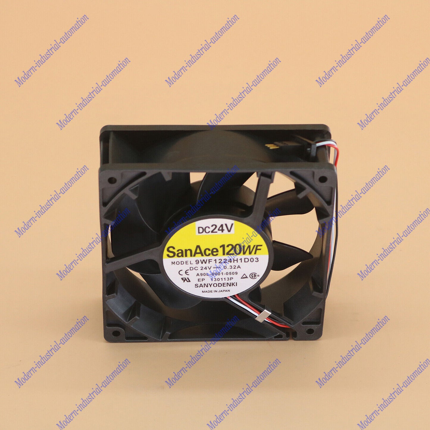 new 1PC SANYO 9WF1224H1D03 A90L-0001-0509 3pin DC24V 0.32A 120*120*38mm#XR - SANYO