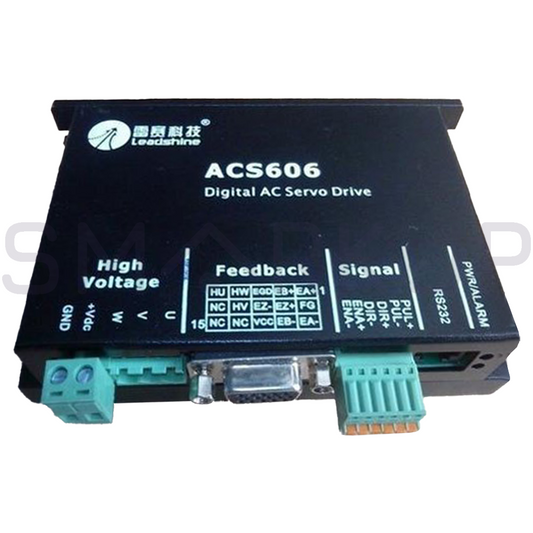 new In Box LEADSHINE ACS606 Digital AC Servo Drive 6A 10-200 W