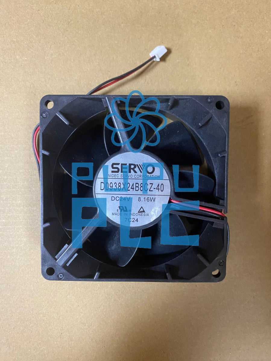 SERVO D0938X24B8CZ-40 DC 24V 0.34A 8.16W 9038 9CM 90mm Equipment fan