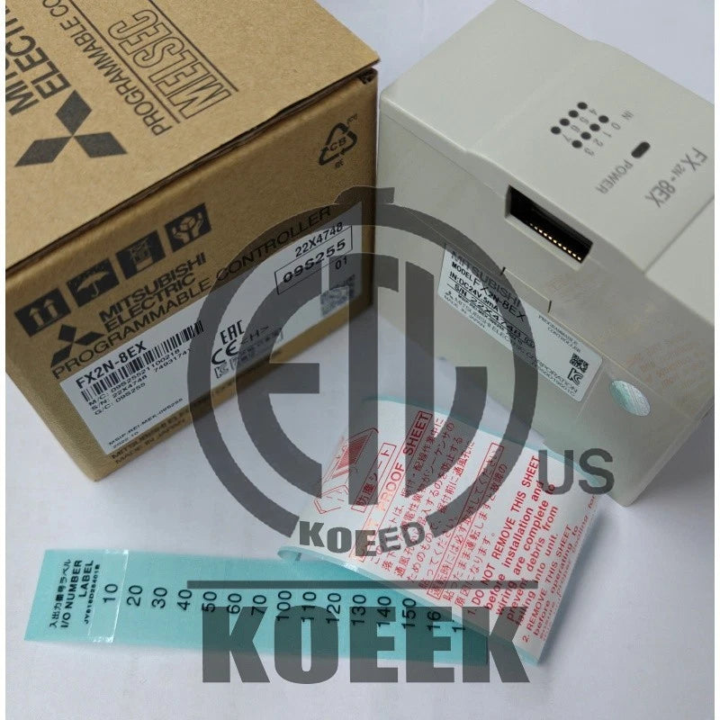 MITSUBISHI--FX2N-8EX 1PCS PLC PROGRAMMABLE CONTERLLER MODULE FX2N-8EX #