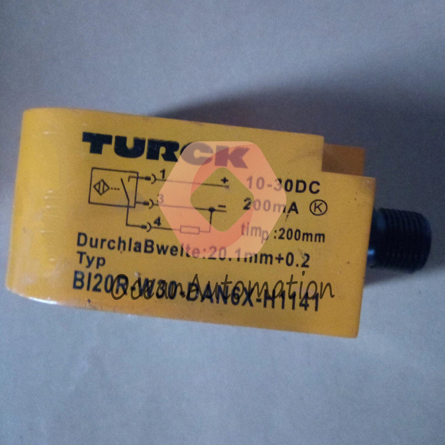 1pc Turck Proximity Sensor BI20R-W30-DAN6X-H1141