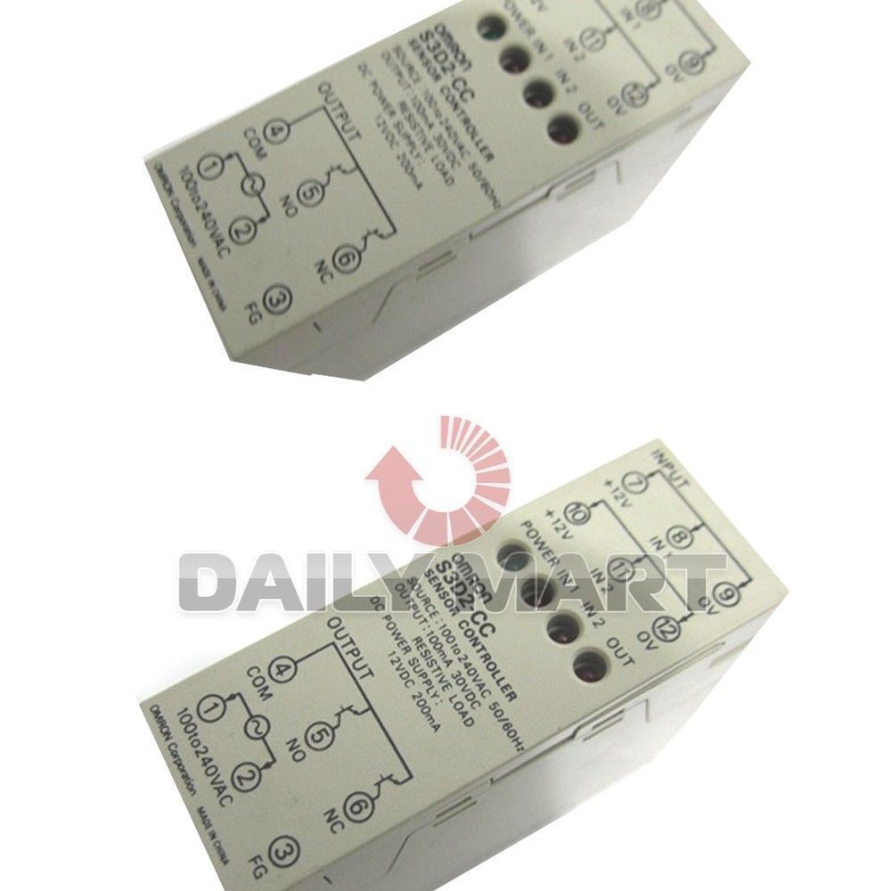new OMRON S3D2-CC PLC SENSOR PROCESS CONTROLLER - OMRON