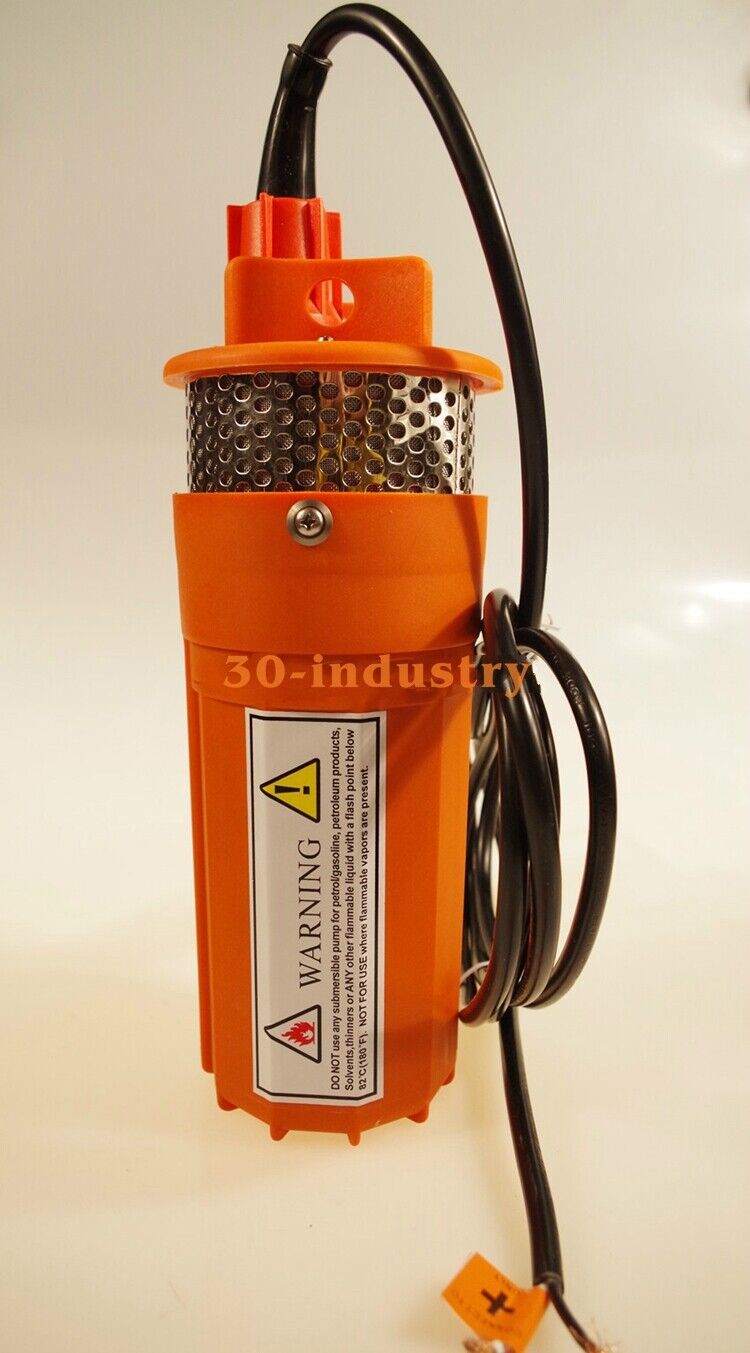 130W 12V/24V DC Submersible Pump for Outdoor Deep Wells - UNSPECIFIED BRAND