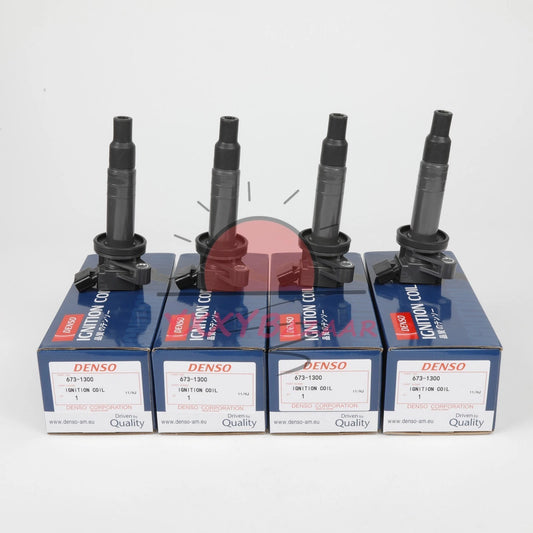 4Pcs DENSO 90919-02239 Ignition Coils For Corolla Celica Matrix 673-1300