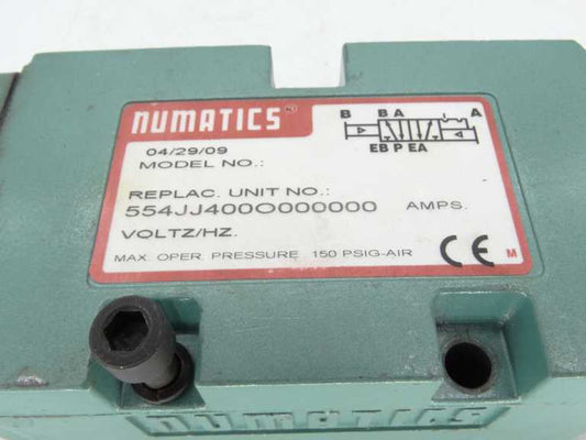 ASCO 554JJ400 VALVE | Pressure Regulator Component | High-Performance Flow Control - ASCO