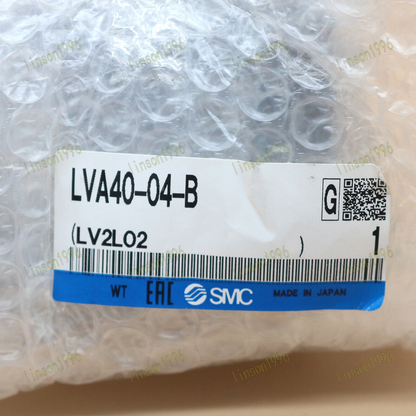 SMC LVA40-04-B Air Control Pharmaceutical Valve - SMC