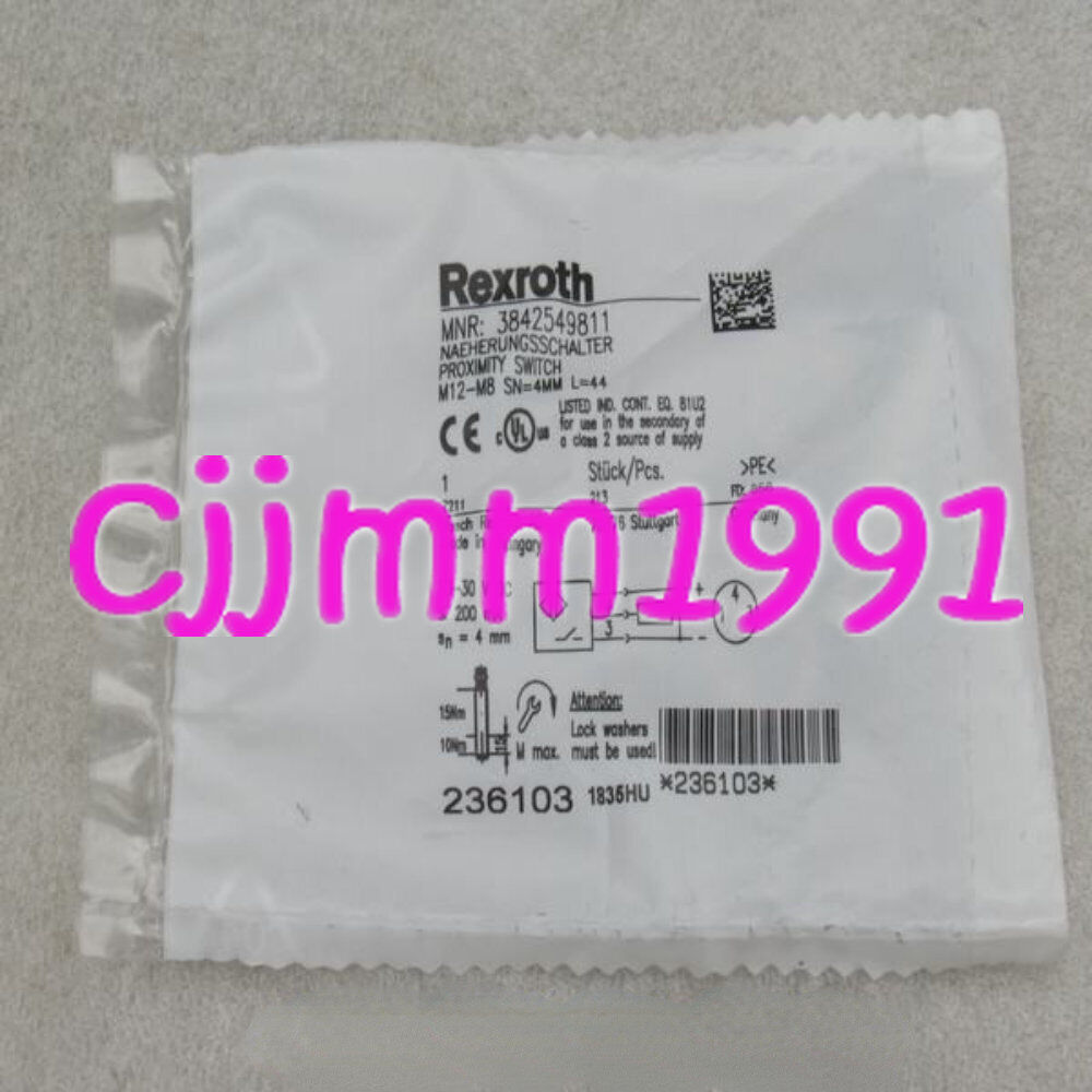 New Rexroth Sensor 3842549811 - High-Precision Industrial Sensor for Process Monitoring - REXROTH