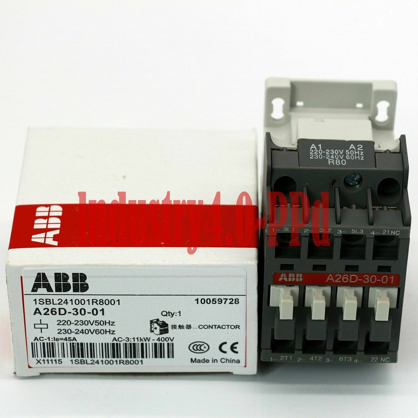 ABB A26D3001 220V Contactor - ABB