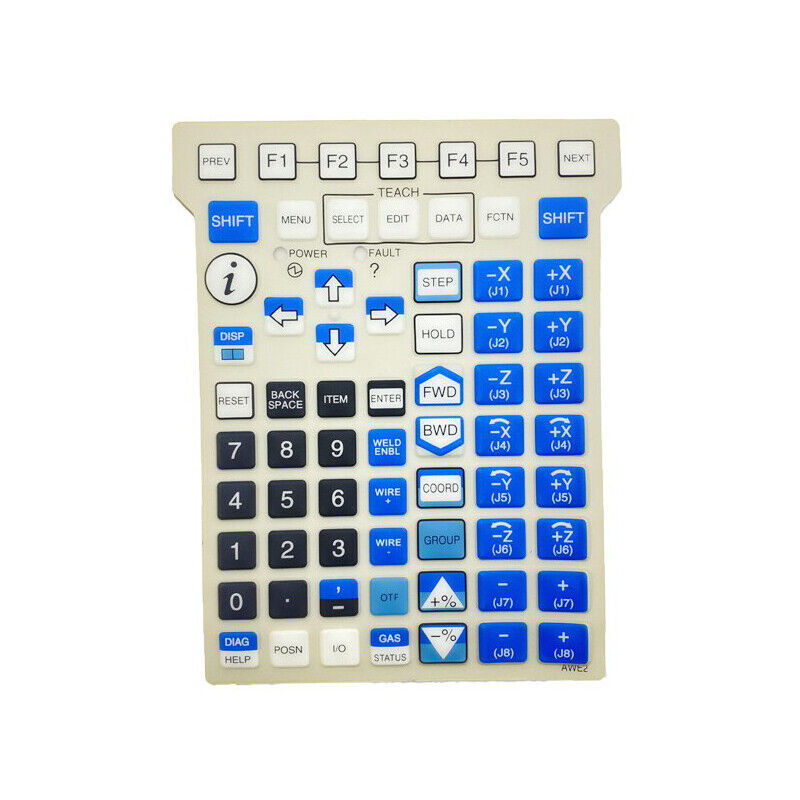 1PC For FANUC Teach Pendant AWE2 KeyPad Overlay Membrane Button