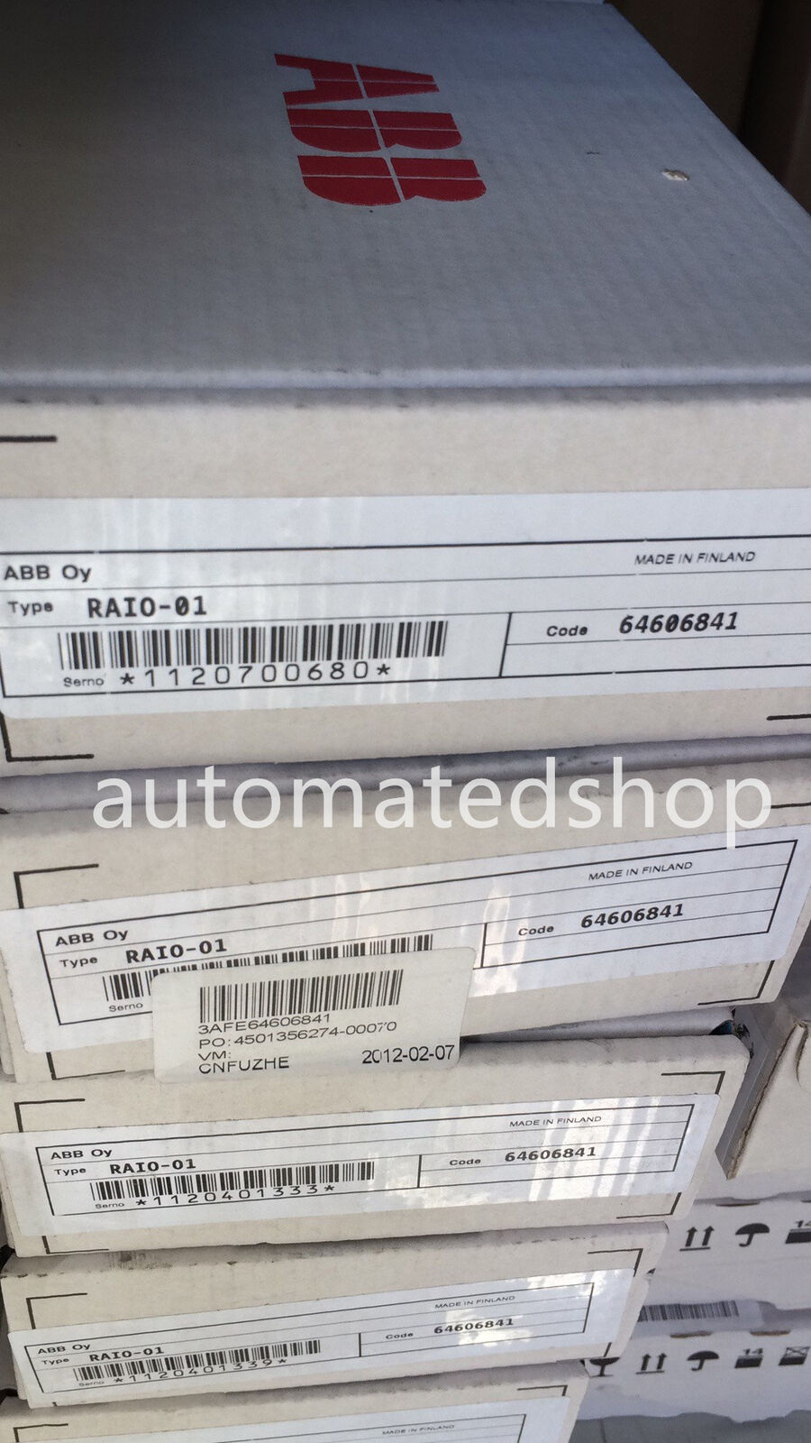 ABB Inverter Analog Expansion Board: RAIO-01 - ABB