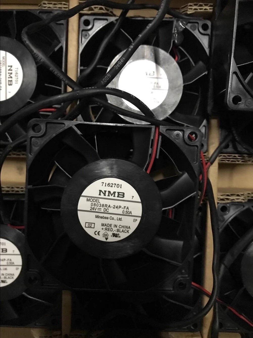 NMB 08038RA-24R-FA DC24V 0.50A Cooling Fan