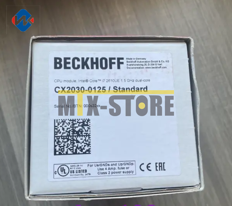 new 1PCS BECKHOFF CX2030-0125 PLC Module - BECKHOFF.COM