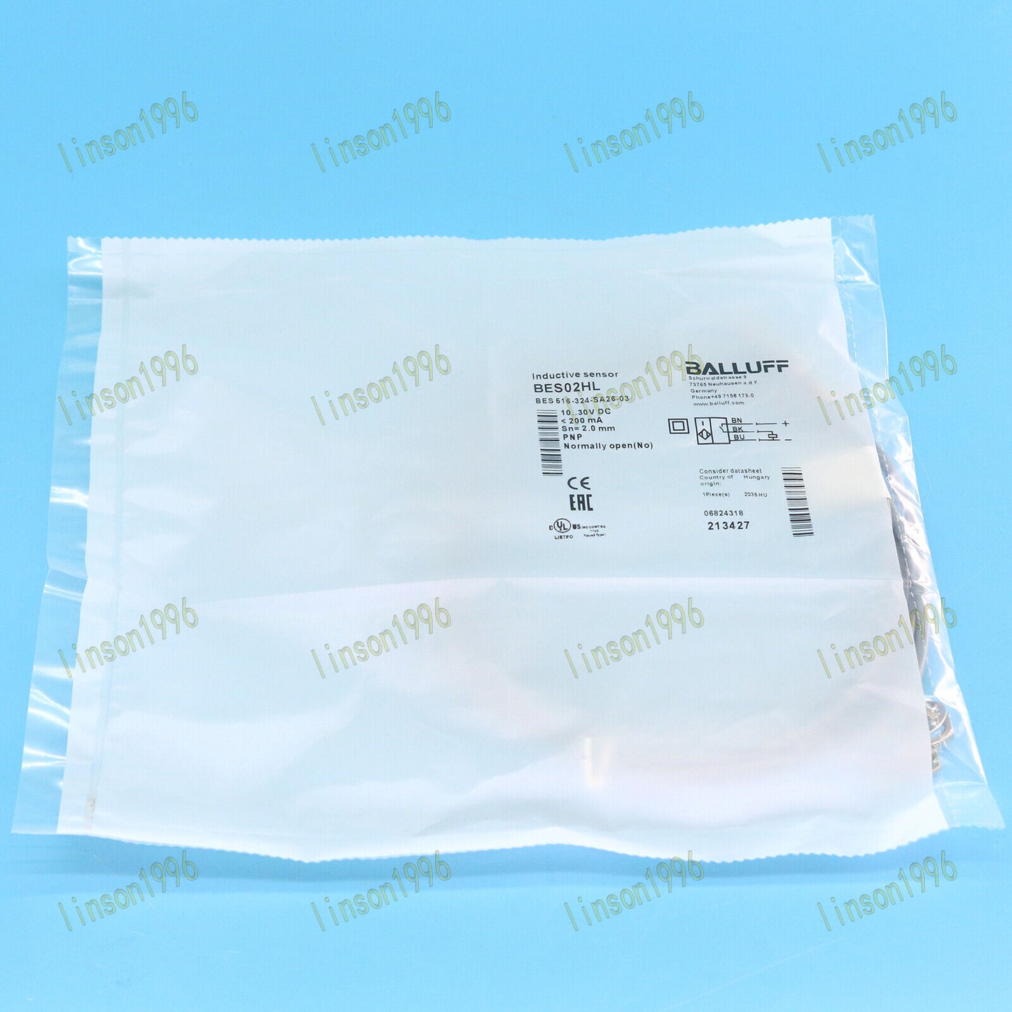 1PC Balluff Proximity sensor BES 516-324-SA26-03 Fast - BALLUFF