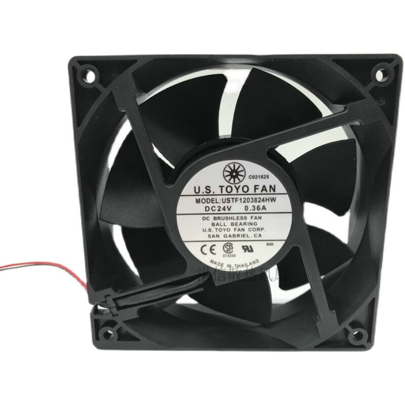 1pcs TOYO FAN USTF1203824HW 24V 0.36A 12CM industrial computer inverter fan