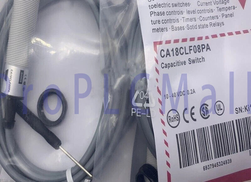 1PCS CARLO GAVAAZZI Capacitive Proximity Switch sensor CA18CLF08PA!