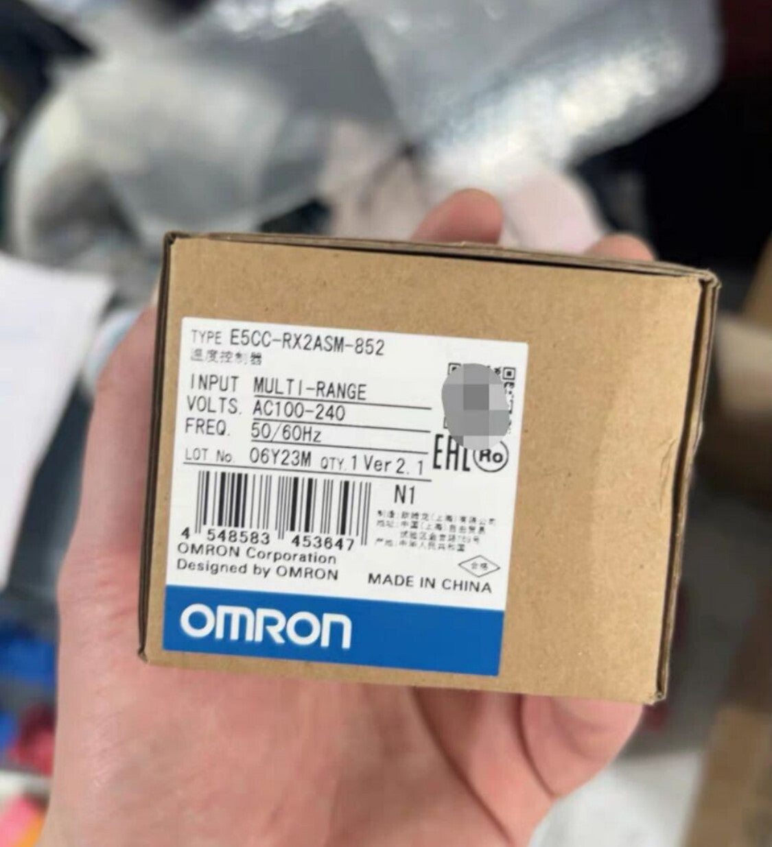 Omron E5CC-RX2ASM-852 Temperature Controller 100-240VAC Free Ship
