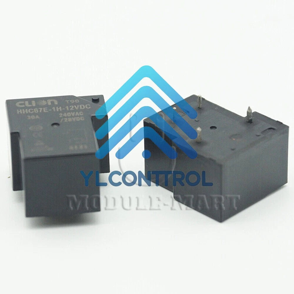 CLIN HHC67E-1H 12VDC Power Relay 4Pins 40A 240VAC 10PCS