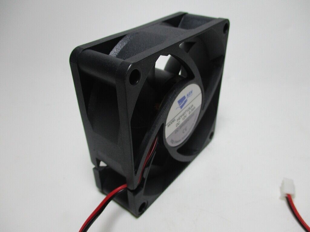 new 1 PCS For HXH Fan HDH0712UA DC12V 0.35A 7025 7CM 2 wire cooling fan - HXH