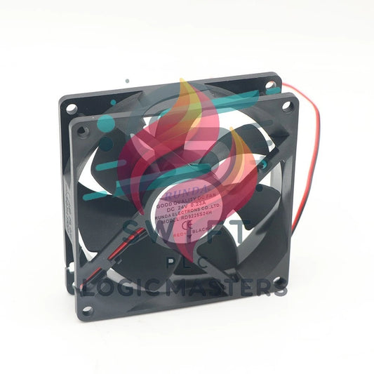 1PCS RUNDA Fan RD9225S24H DC24V 0.23A 9225 9CM 2 Wire Cooling Fan