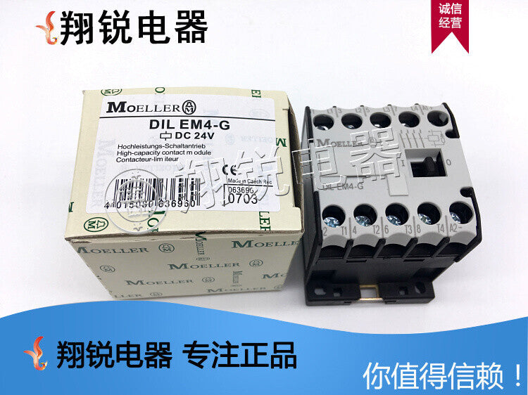 1PCS FOR MOELLER Contactor DIL EM4-G 24VDC