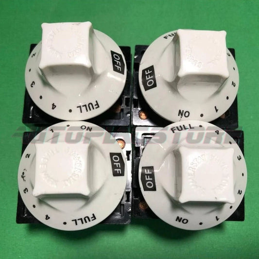 1x TYJ6202 (01B) white head switch WZA-SJ Knob type thermostat injection molding