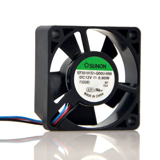 1pcs SUNON EF35101S1-Q00U-H99 12V 0.90W 3510 3.5CM 3-wire cooling fan
