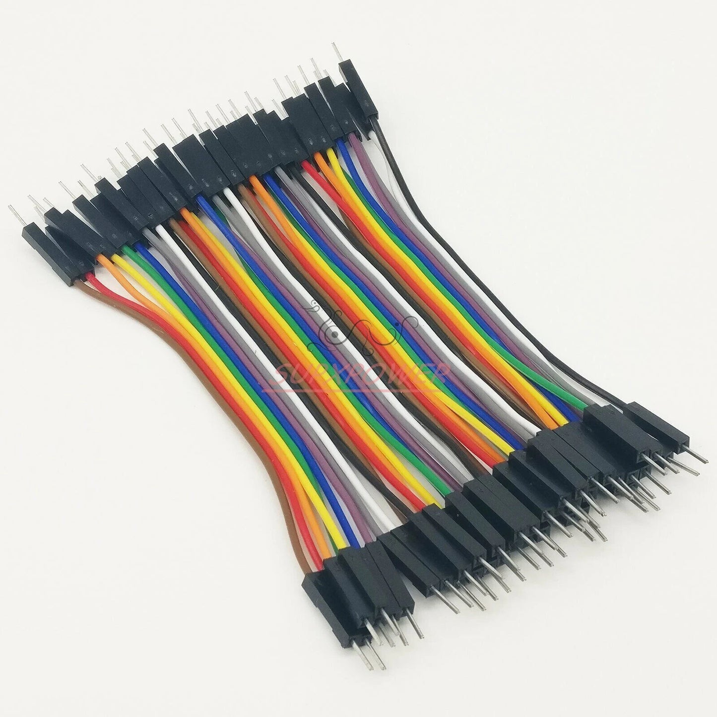40p 10CM Dupont Male To Male Jumper Wire Ribbon Cable for Breadboard Arduino