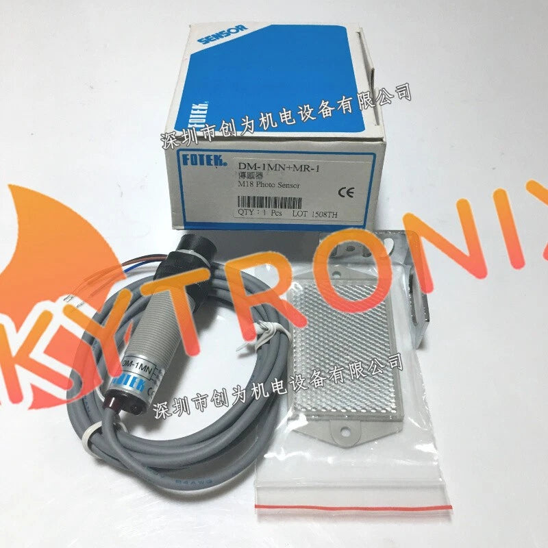 1PCS FOTEK DM-1MN+MR-1 Photoelectric Sensor