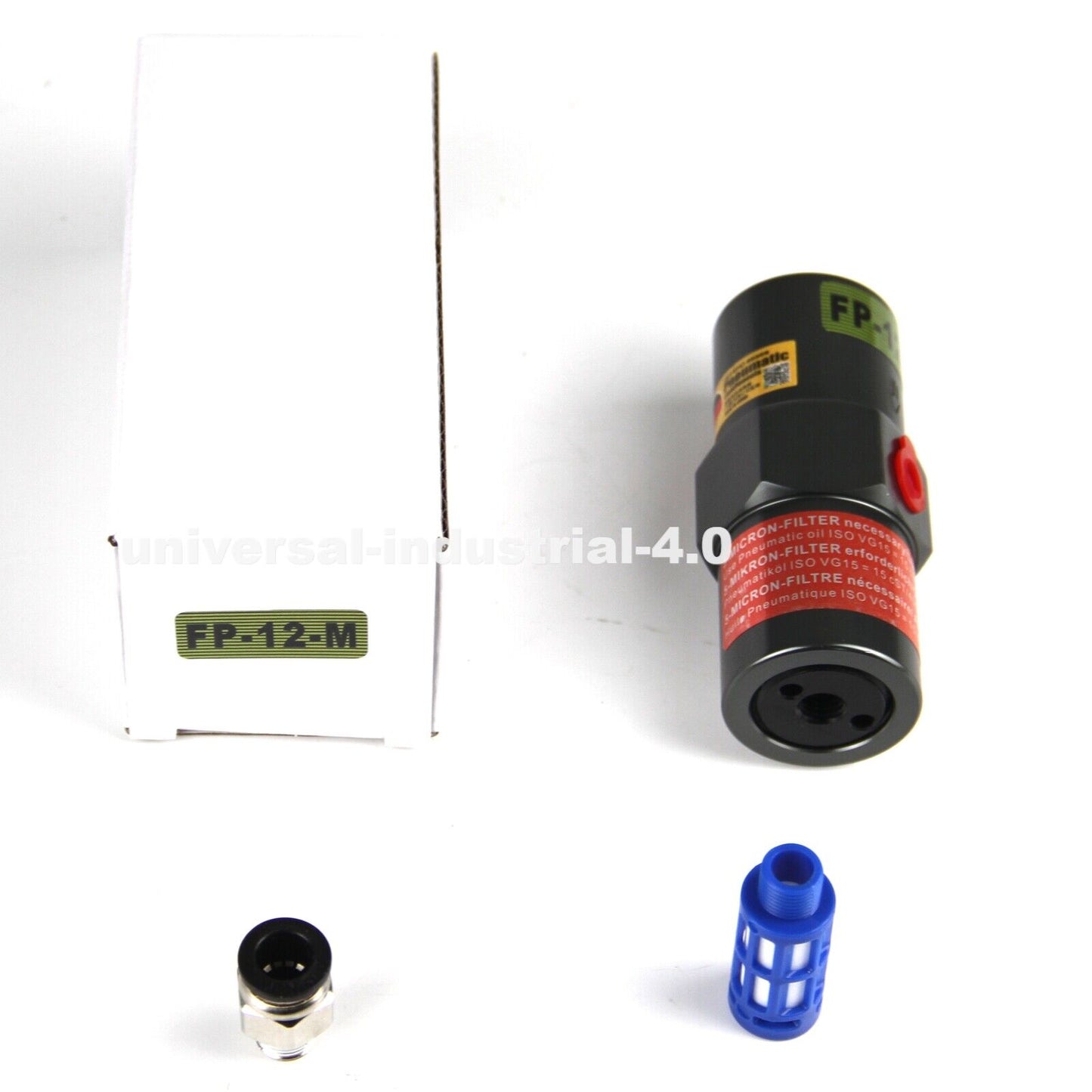 Professional Pneumatic Piston Vibrator FP-12-M for industrial applications - POWER EQUIPMENT