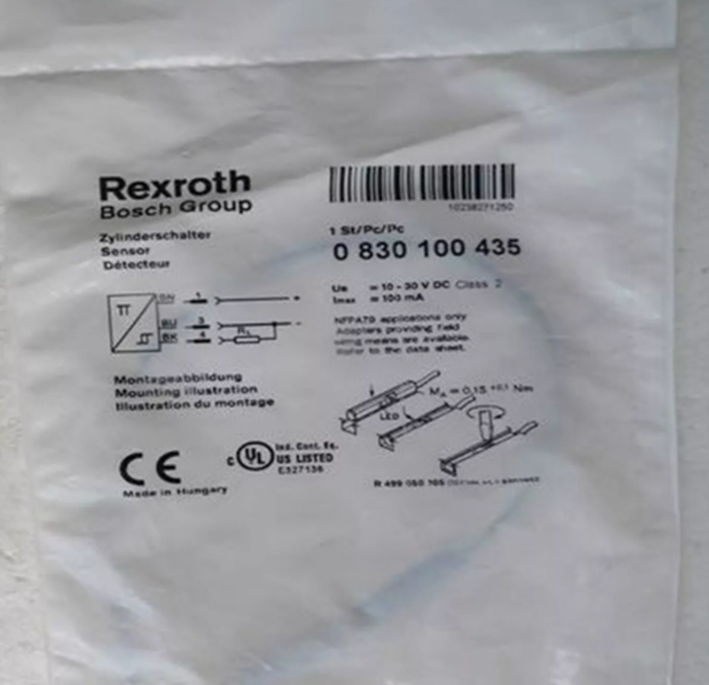 Magnetic Switch - AVENTICS 0830100435 - AVENTICS