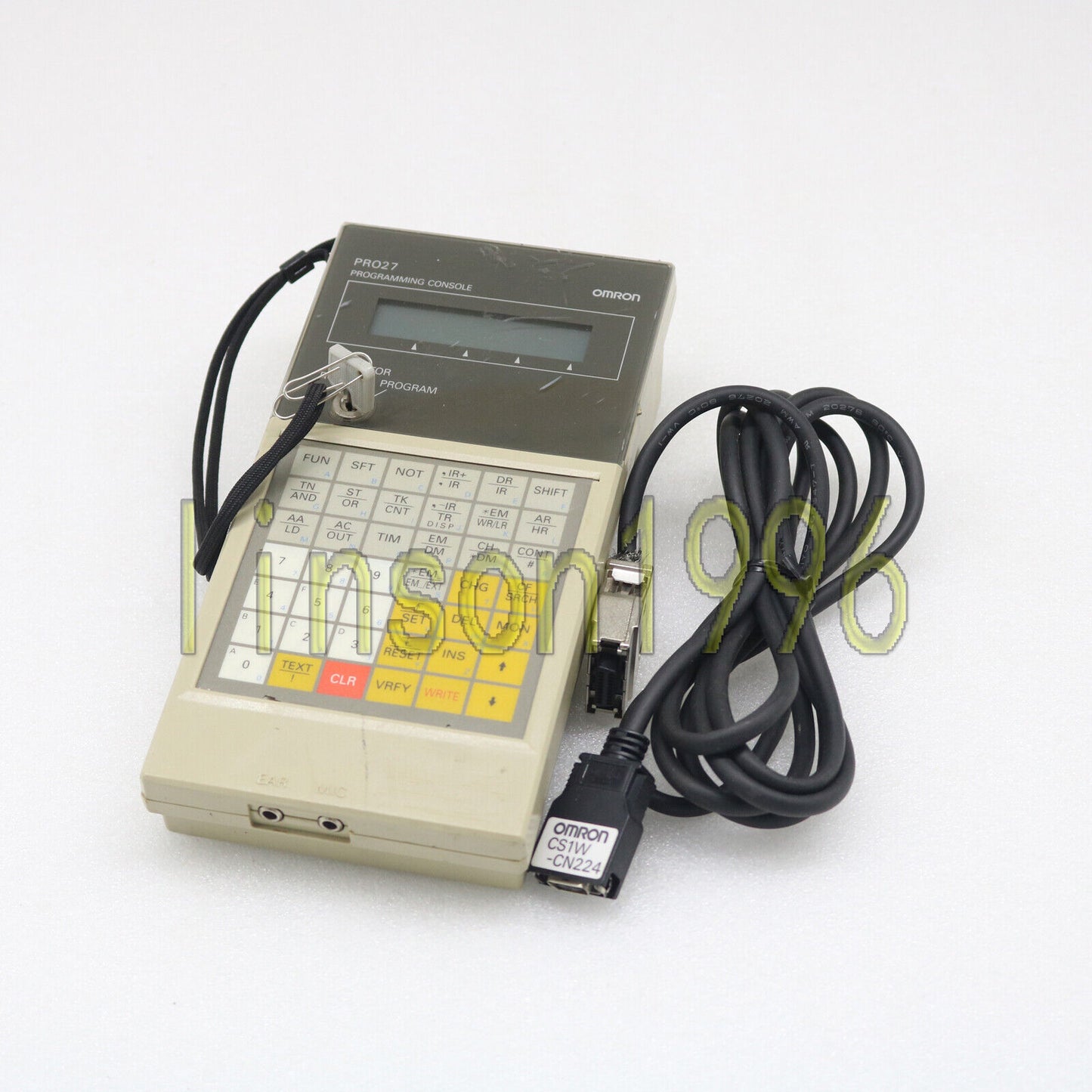 Used ONE OMRON C200H-PR027-E Programming Console - OMRION