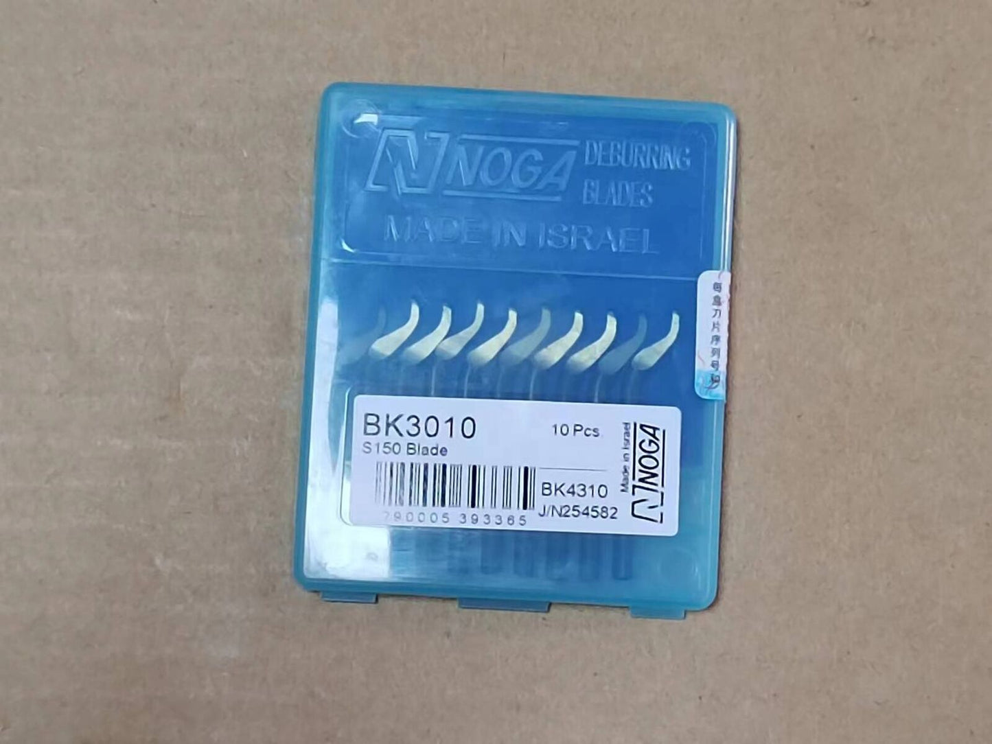 new 10pcs/box high quality blade NOGA BK3010 S150 deburring blades 10 pcs