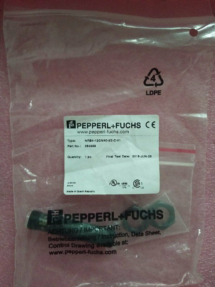 Pepperl+Fuchs NRB4-12GM40-E2-C-V1 Induction Sensor - PEPPERL+FUCHS