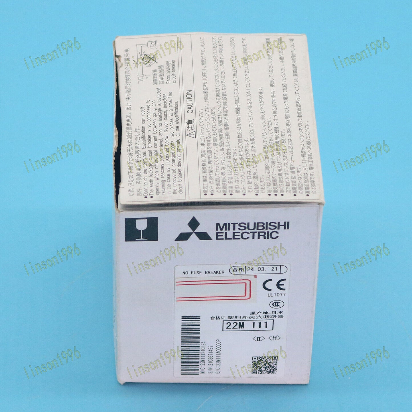Mitsubishi NV30-FAU 3P 30A Circuit Breaker Fast Delivery - MITSUBISHI
