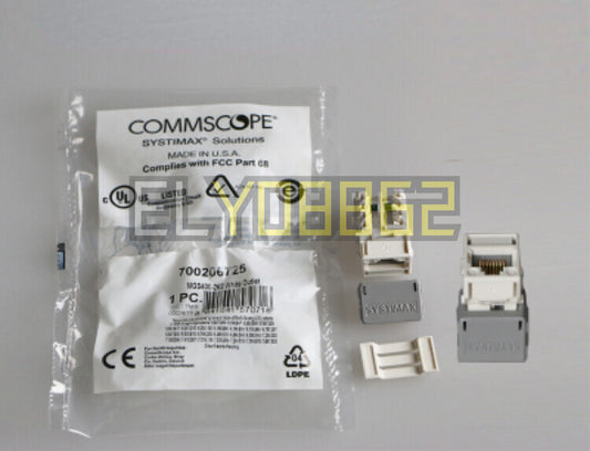 QTY:25 FOR Commscope six types of network information module RJ45CAT6 MGS400-262