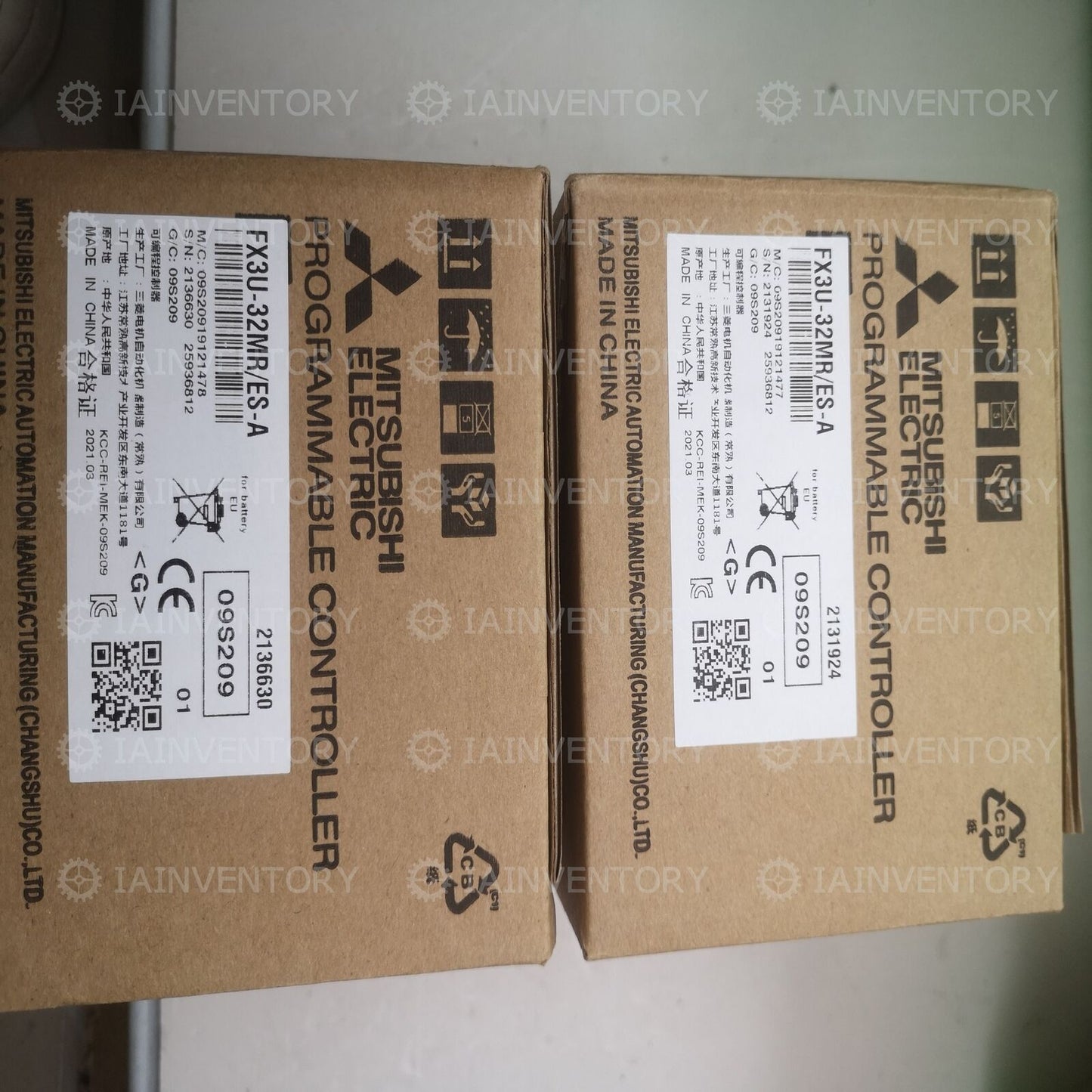 1 PC Mitsubishi FX3U-32MR-ES-A Fast - MITSUBISHI