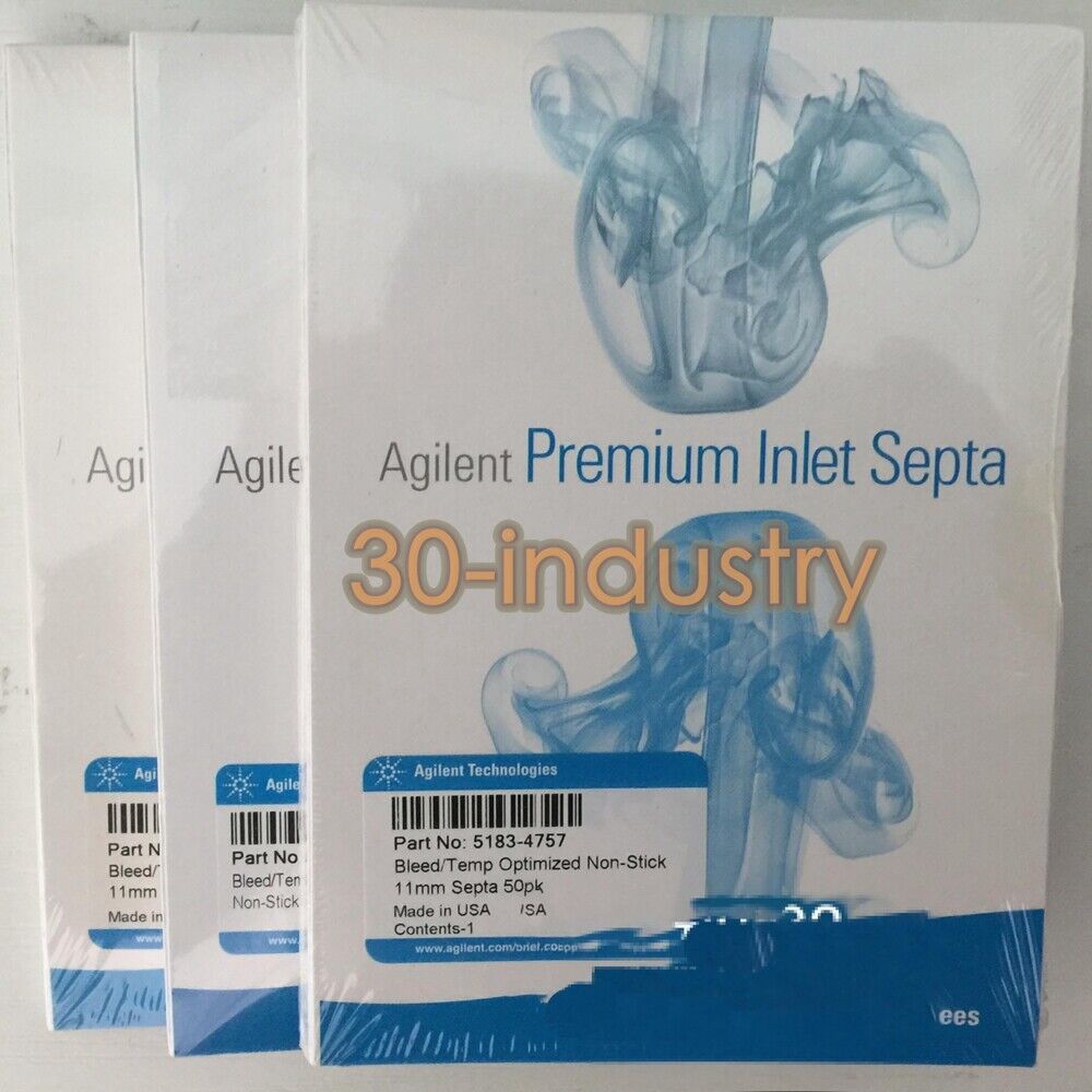 Agilent GC Septum 5183-4757 11mm Red - 50 Pack - AGILENT