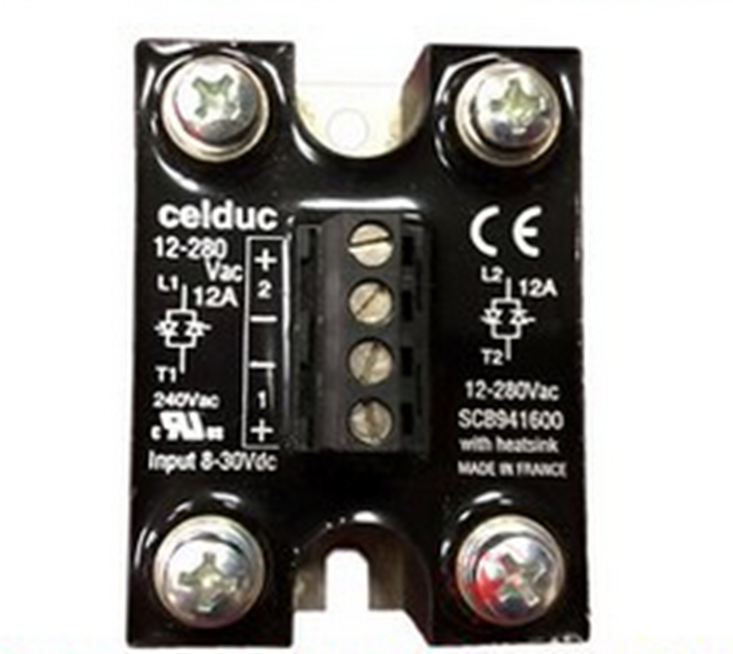 Celduc SCB941600 Solid State Relay 12-280VAC Switch - CELDUC