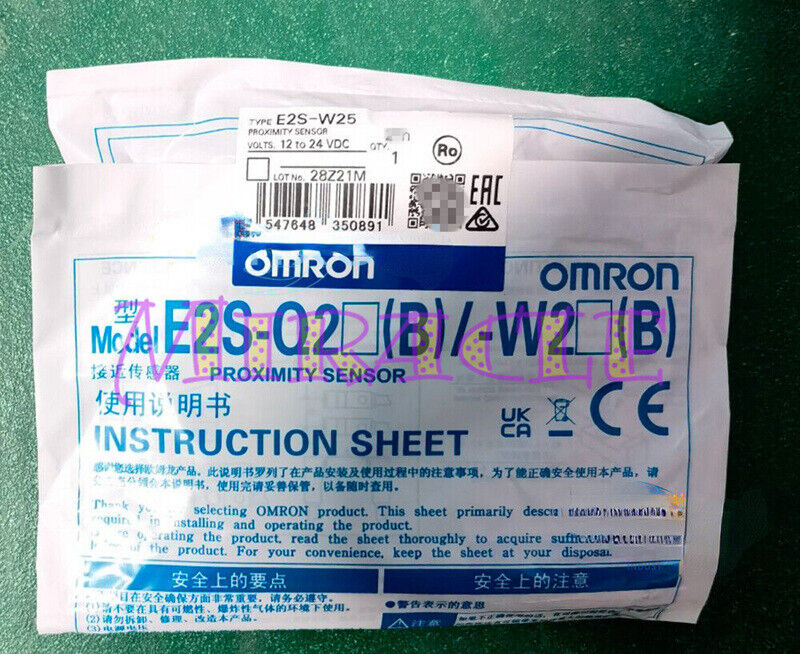 Omron E2S-W25 Proximity Switch/Sensor 1PC Replacement - OMRON
