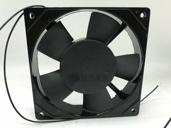 1pcs Hongfei HA-1225H22B 12025 220V 0.09A metal frame chassis cooling fan