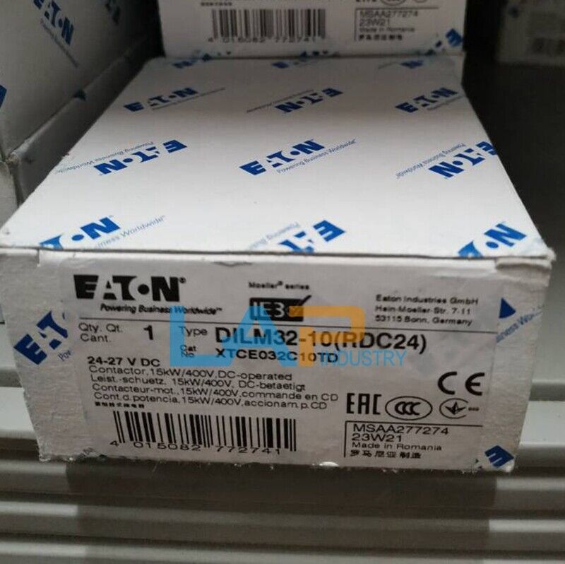 DILM32-10 XTCE032C10TD Contactor 24-27VDC - New & Reliable - KOEED