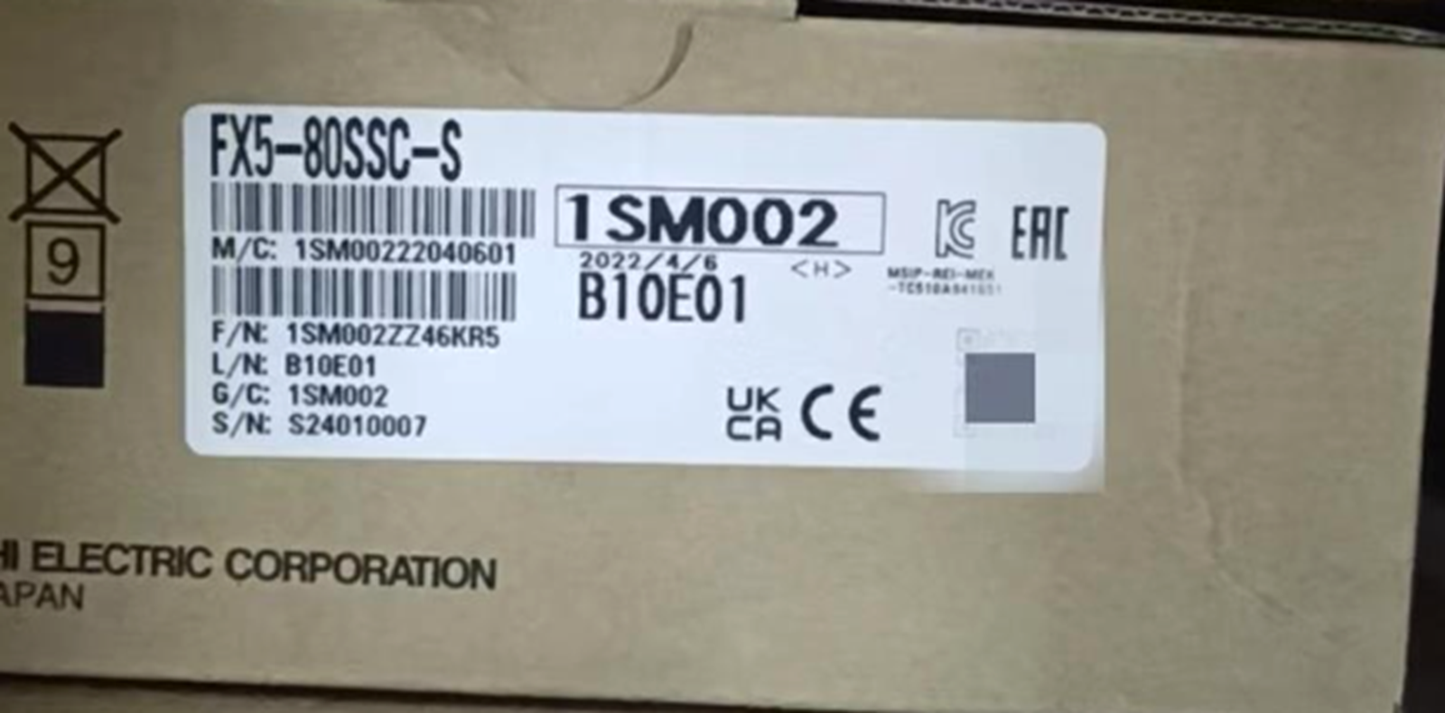 Mitsubishi FX5-80SSC-S Controller - High-Performance Programmable Device - MITSUBISHI