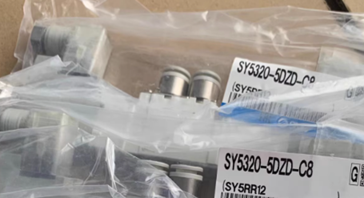 SMC SY5320-5DZD-C8 PLC DBL SOL Solenoid Valve Body PT DIN - SMC
